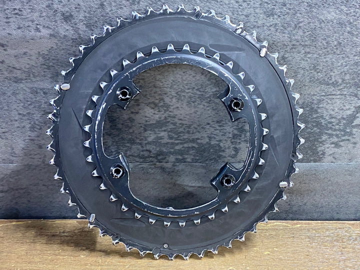 JP896 シマノ SHIMANO アルテグラ ULTEGRA FC-R8000 チェーンリング セット 52-36T ※磨耗強のためジャンク