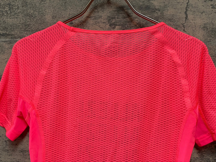 KM446 ラファ Rapha SOUPLESS BASE LAYER SLEEVELESS ベースレイヤー ピンク XS レディース