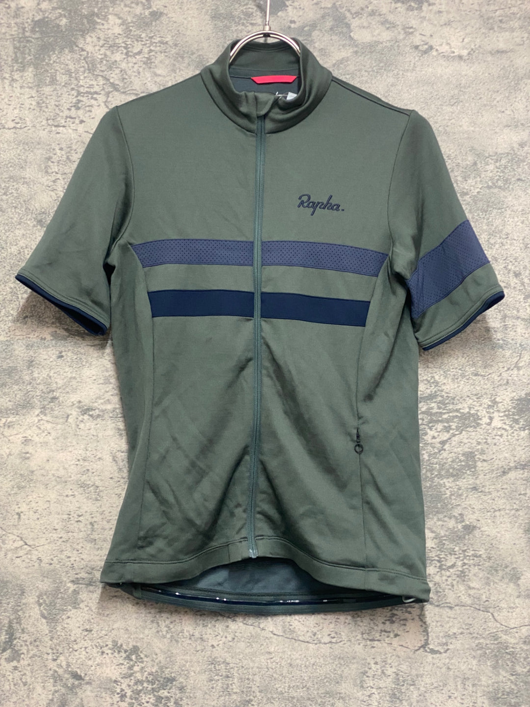 JN426 ラファ Rapha WOMEN'S BREVET JERSEY 半袖 サイクルジャージ カーキ S