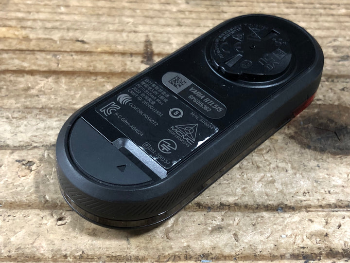 KG427 ガーミン GARMIN バリア VARIA RTL515 リアビューレーダー リアライト 点灯確認済