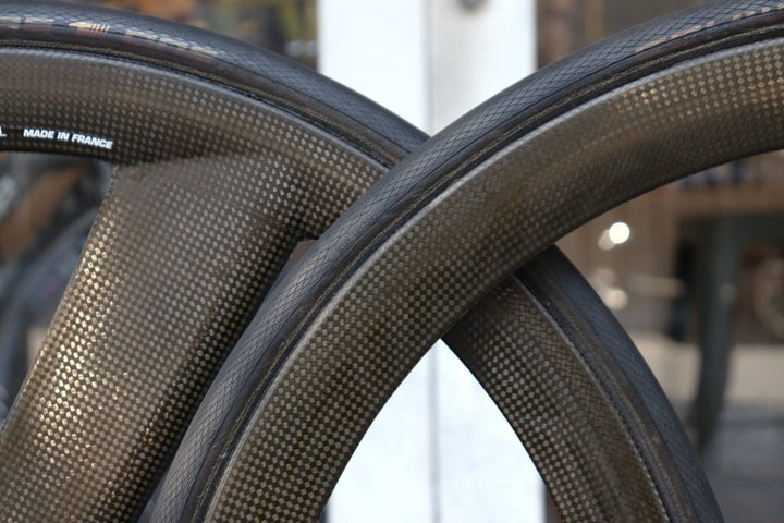 コリマ CORIMA 3SPOKE CERAMIC カーボン チューブラー バトンホイール ホイールセット シマノ11S/12S ナローリム 22mm 【横浜店】