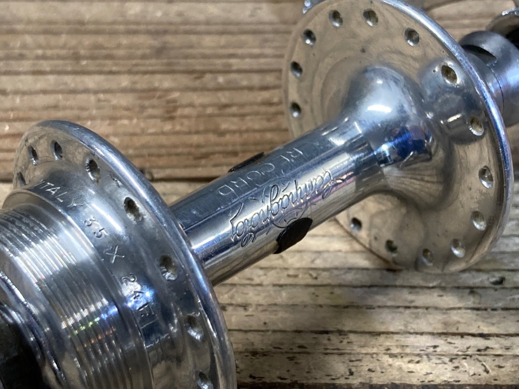 HX231 カンパニョーロ Campagnolo レコード RECORD ハブ前後セット