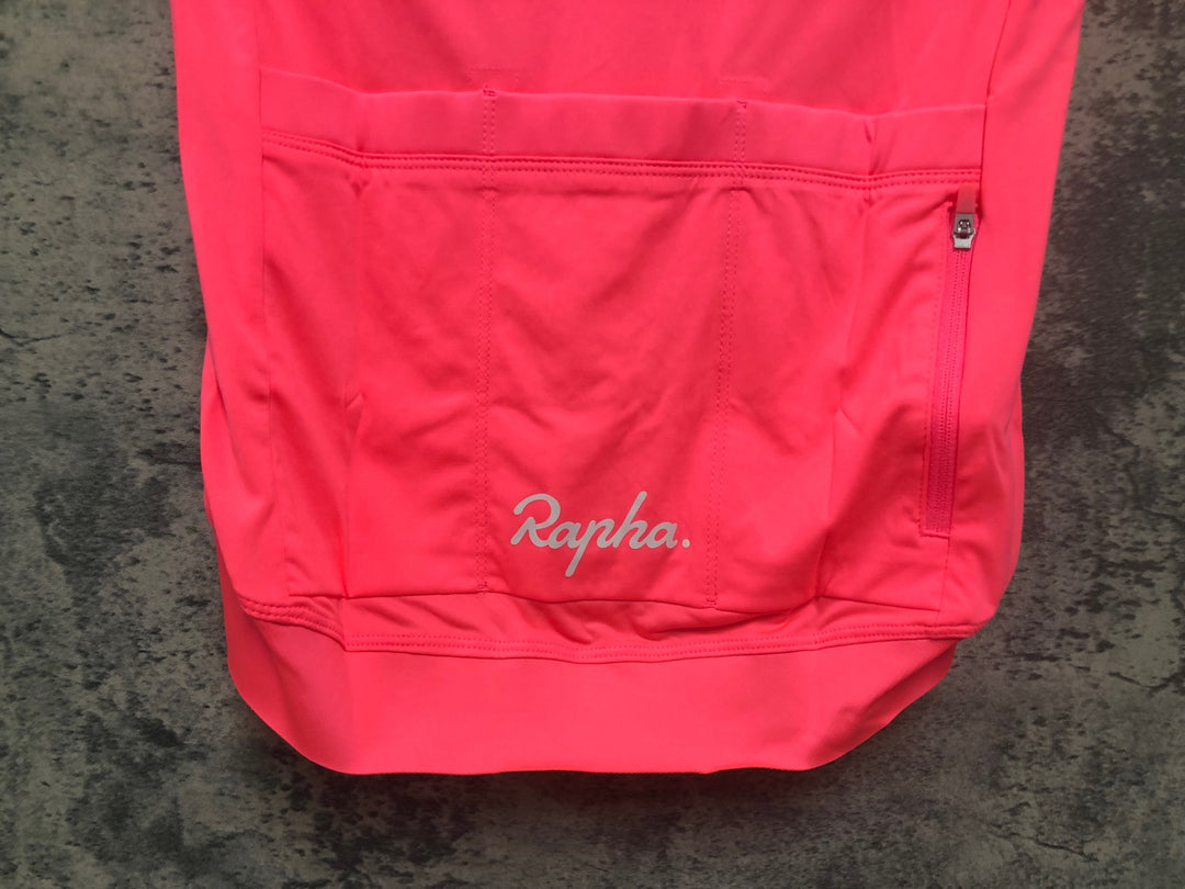 JE948 ラファ Rapha CORE JERSEY 半袖 サイクルジャージ ピンク XS