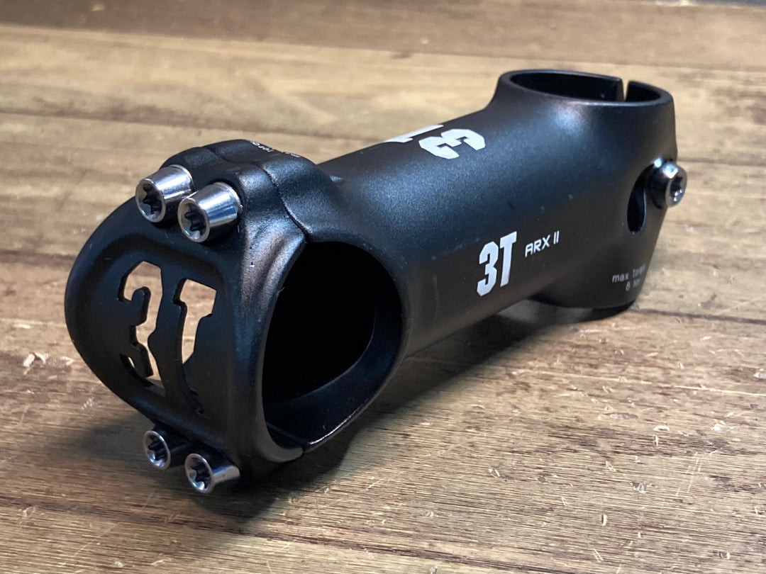 JA186 3T ARX Ⅱ アルミ ステム 黒 90mm Φ31.8 OS 6°