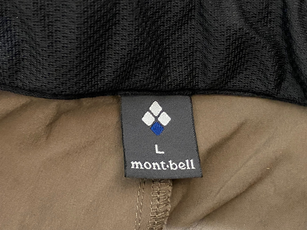 JW046 モンベル mont bell サイクルパンツ 茶 L