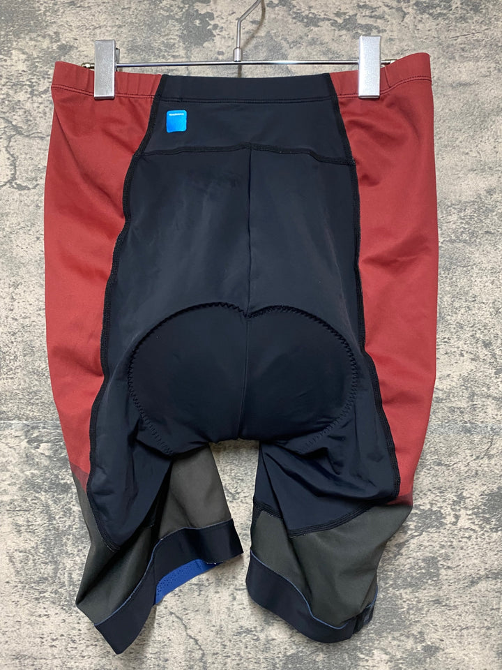 KJ970 シマノ SHIMANO レーサーパンツ 黒赤 サイズ不明