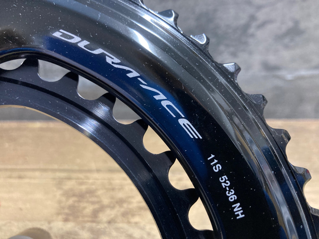KM803 未使用 シマノ SHIMANO デュラエース DURA-ACE FC-09 クランクセット 175mm 52/36T 11S