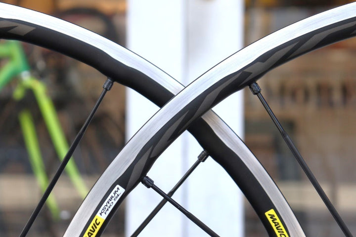 マヴィック MAVIC キシリウム プロ KSYRIUM PRO SL アルミ クリンチャー ホイールセット シマノ11/12S 15C 【横浜店】