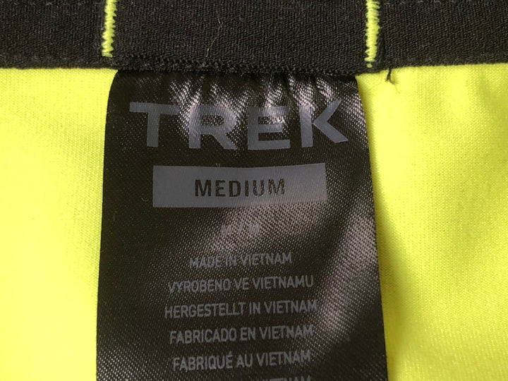 JV775 トレック TREK 長袖 サイクルジャージ 黄 M 裏起毛