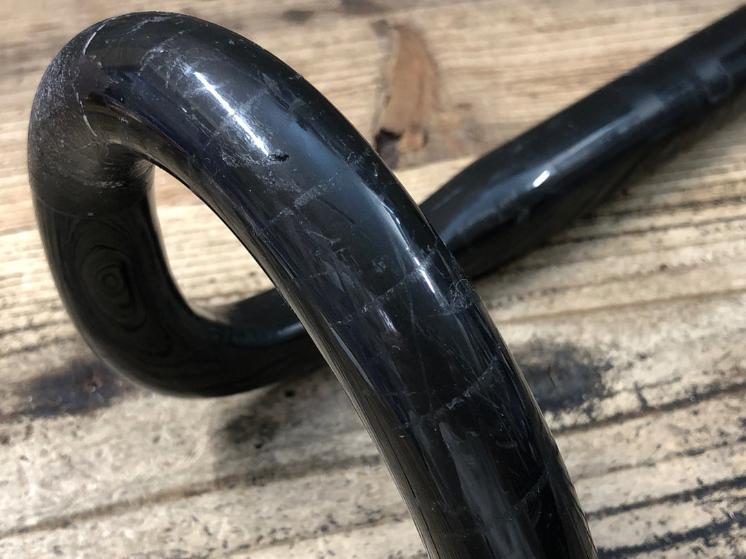 JW849 ボントレガー BONTRAGER プロ PRO VR-C カーボン ドロップハンドル エンドC-C380mm Φ31.8 ※凹みのためジャンク