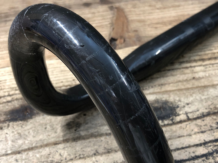 JW849 ボントレガー BONTRAGER プロ PRO VR-C カーボン ドロップハンドル エンドC-C380mm Φ31.8 ※凹みのためジャンク