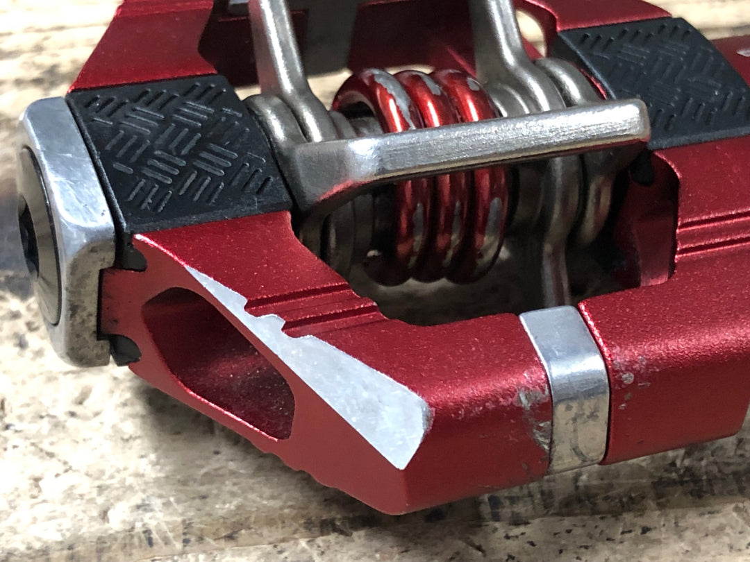 JW437 クランクブラザーズ crankbrothers candy7 ビンディングペダル 赤