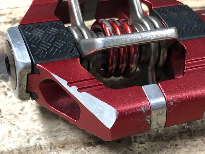 JW437 クランクブラザーズ crankbrothers candy7 ビンディングペダル 赤