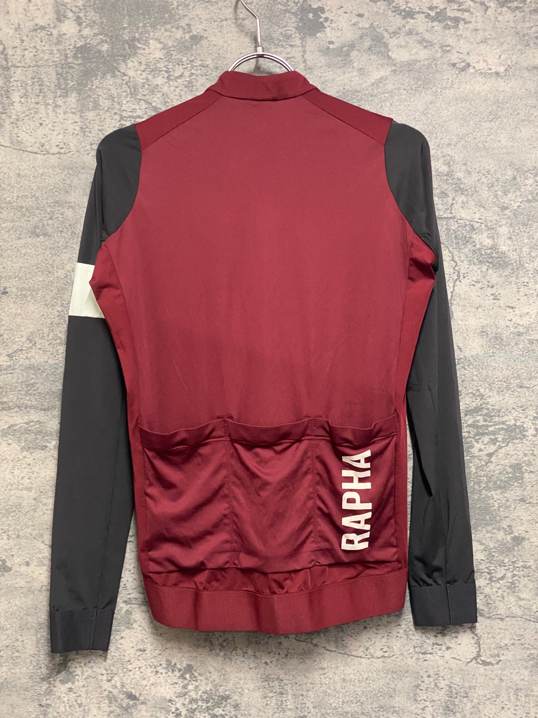 JO051 ラファ Rapha PRO TEAM LONG SLEEVE TRAINING JERSEY 長袖 サイクルジャージ 赤 S