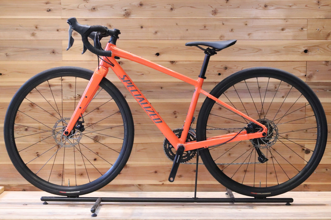 スペシャライズド SPECIALIZED ディヴァ―ジュ DIVERGE E5 DISC 2021 49サイズ シマノ クラリス R2000 MIX 8S アルミ グラベルロードバイク 【広島店】