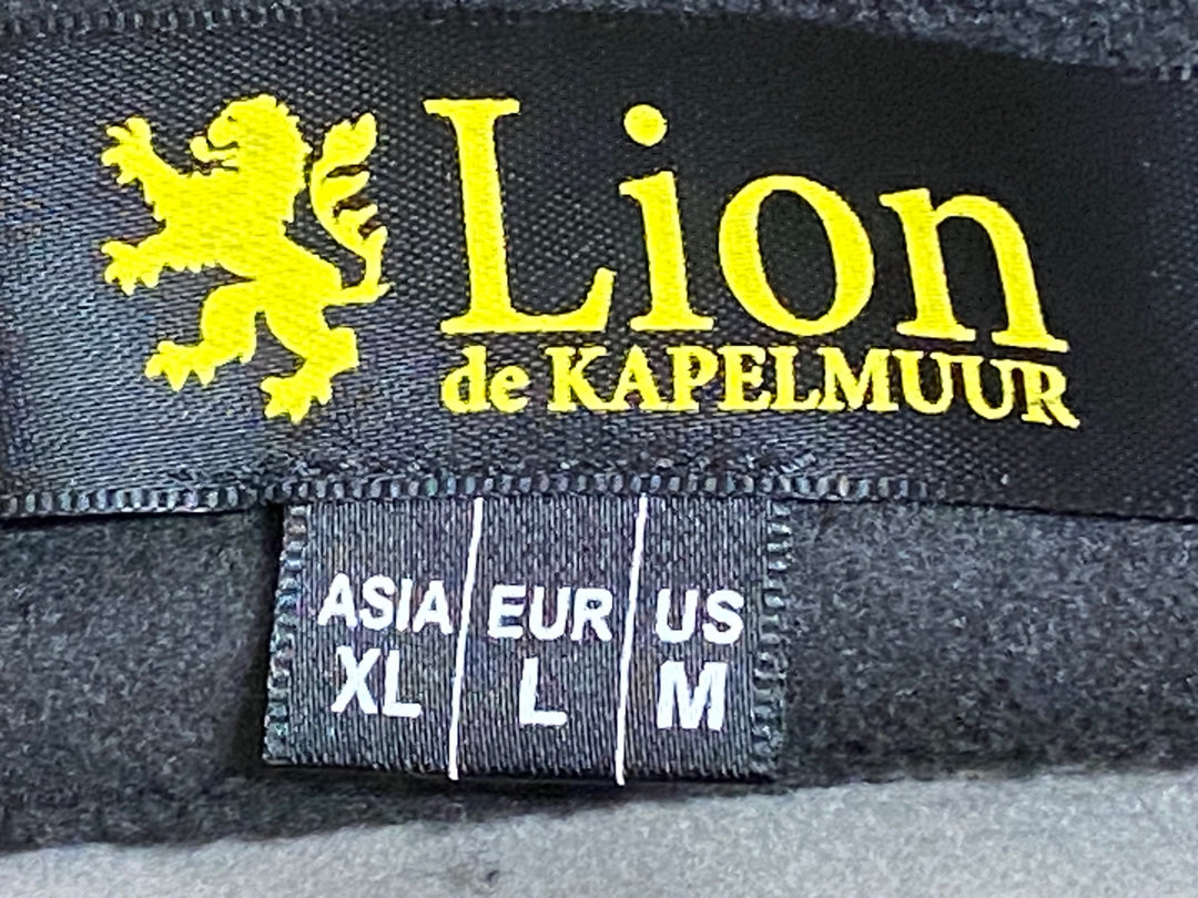 JO629 リオンドカペルミュール Lion de KAPELMUUR 長袖 サイクルジャケット 黒 グレー XL 裏起毛