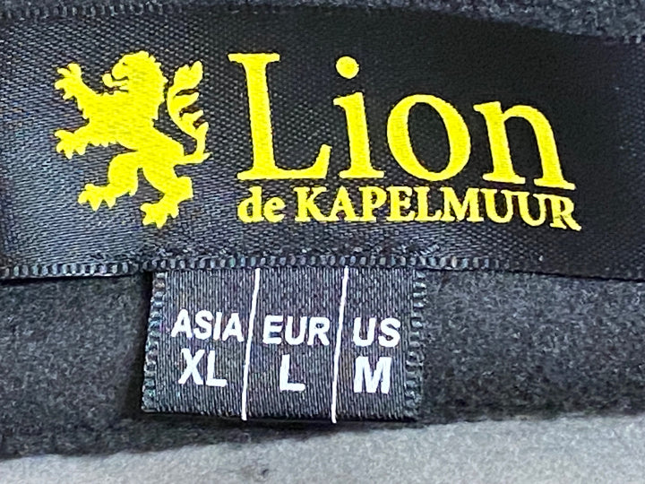 JO629 リオンドカペルミュール Lion de KAPELMUUR 長袖 サイクルジャケット 黒 グレー XL 裏起毛