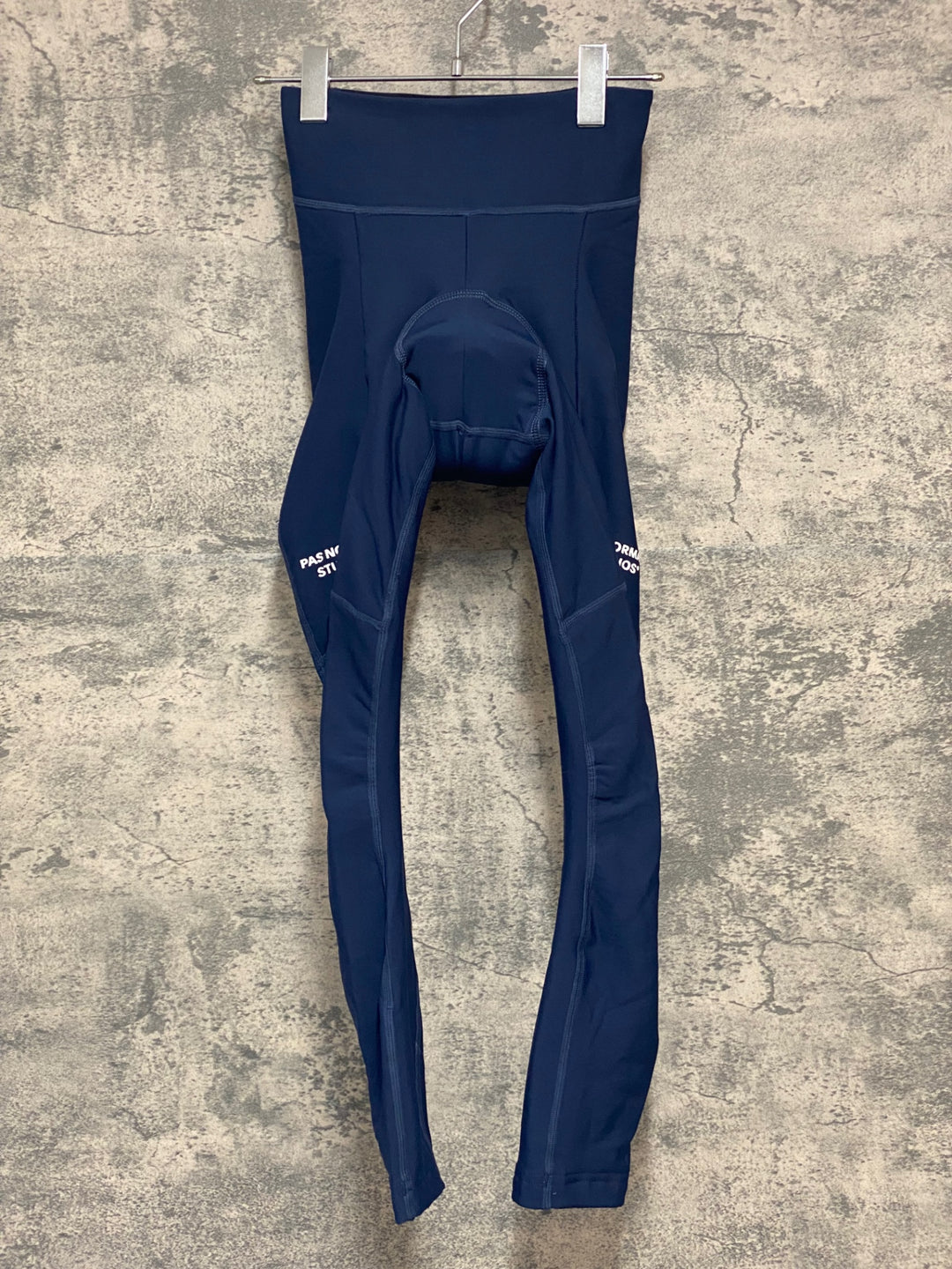 JY520 パスノーマルスタジオ PAS NORMAL STUDIOS Essential Thhermal Tights レーサータイツ ネイビー レディース XS 裏起毛 ※パットアタリ