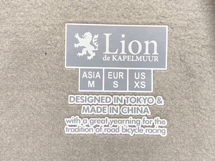 KM237 リオンドカペルミュール Lion de KAPELMUUR 長袖 サイクルジャケット グレー ASIA M 裏起毛