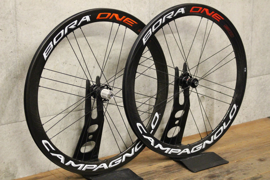 カンパニョーロ CAMPANGOLO ボーラワン ディスク BORA ONE 50 DB カーボン クリンチャー ホイールセット シマノ12/11S 【福岡店】