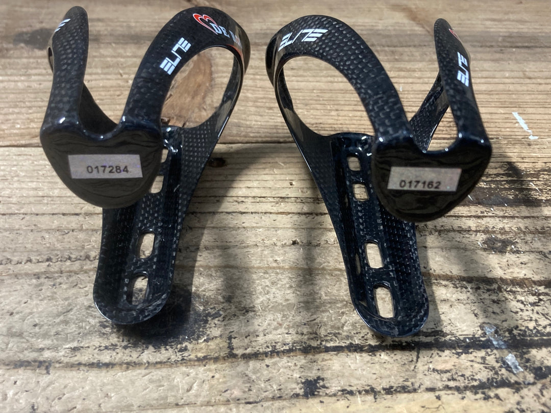 KM375 デローザ DE ROSA ELITE カーボン ボトルケージ 黒 2個セット