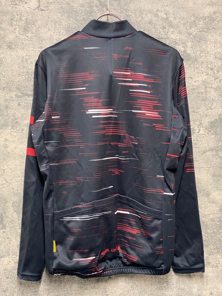 KC269 パールイズミ PEARL iZUMi 長袖 サイクルジャージ 黒 M 裏起毛 THERMODRESS NEO