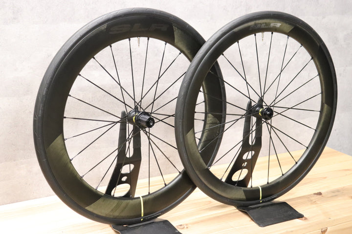 マヴィック MAVIC コスミック COSMIC SLR 45/65 DISC シマノ 11S/12S カーボン チューブレス ホイールセット 【さいたま浦和店】