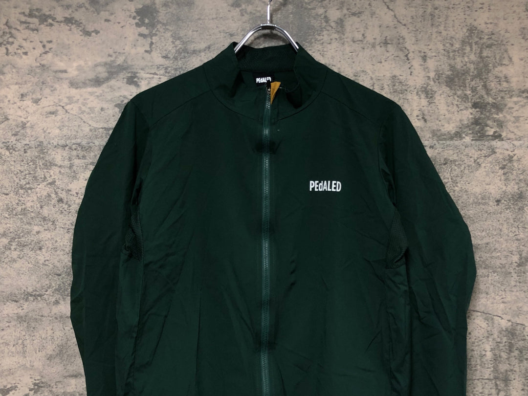 JT909 ペダレッド PEdALED Windproof Jacket 長袖 ウィンドブレーカー 緑 XL