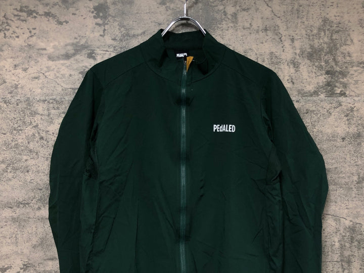 JT909 ペダレッド PEdALED Windproof Jacket 長袖 ウィンドブレーカー 緑 XL