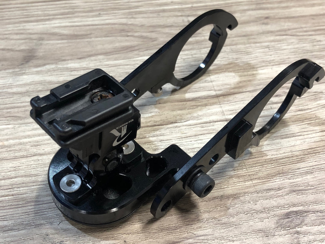 JY451 レックマウント REC-MOUNTS 両持ちサイコンマウント Φ31.8 ガーミン、キャットアイ用