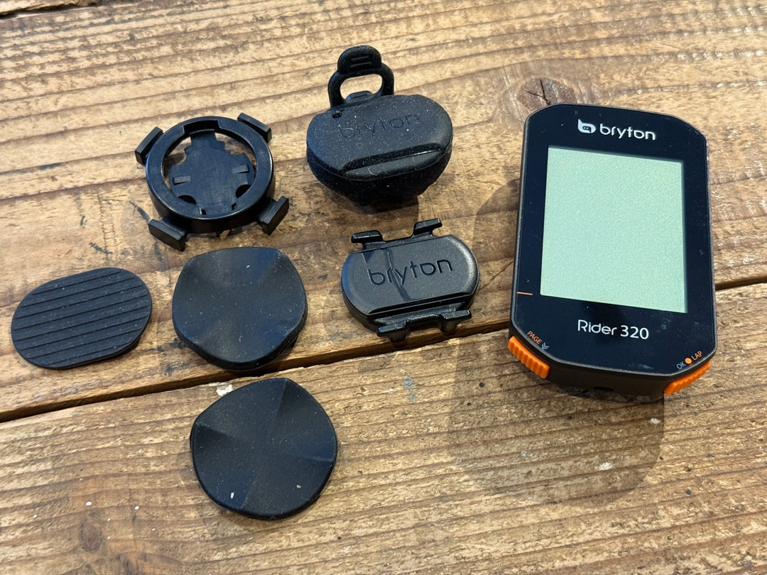 IT423 ブライトン BRYTON ライダー Rider 320 サイクルコンピュータ センサー付属、マウント付属 ※動作確認済