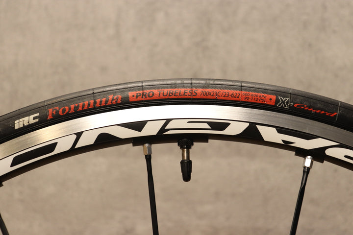 カンパニョーロ CAMPAGNOLO ユーラス EURUS 2WAY-FIT アルミ チューブレス ホイール 15C フロントのみ 【さいたま浦和店】