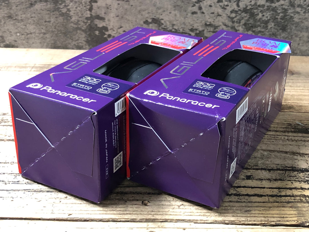KH722 パナレーサー PANARACER AGILIST タイヤ 700x30C 前後セット 未使用