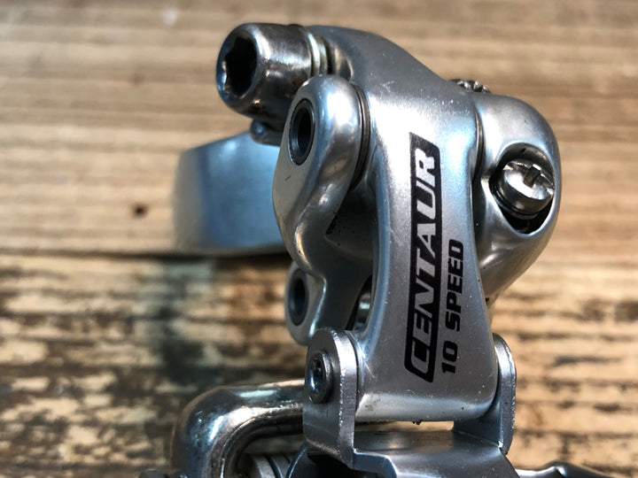JJ553 カンパニョーロ CAMPAGNOLO ケンタウル CENTAUR フロントディレイラー シルバー バンド式 Φ32