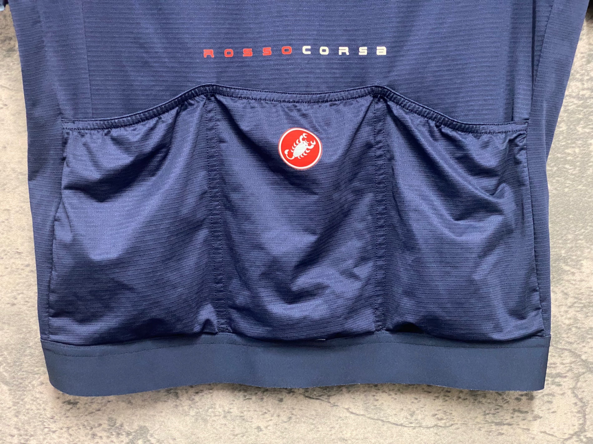 KE155 カステリ CASTELLI ロッソコルサ ROSSO CORSA 半袖 サイクル