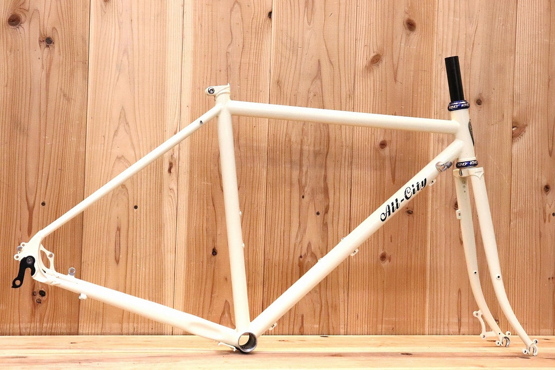 オールシティ ALL CITY スペースホース SPACE HORSE DISC 49サイズ クロモリ グラベル ロードバイク フレームセット リペイント品 【芦屋店】