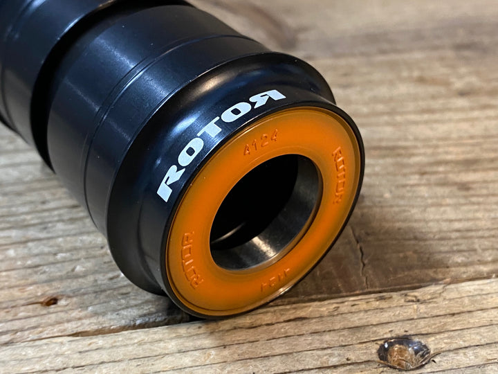 JS193 ローター ROTOR PF4624 BB ROAD STEEL ボトムブラケット BLACK C04-021-01010-0