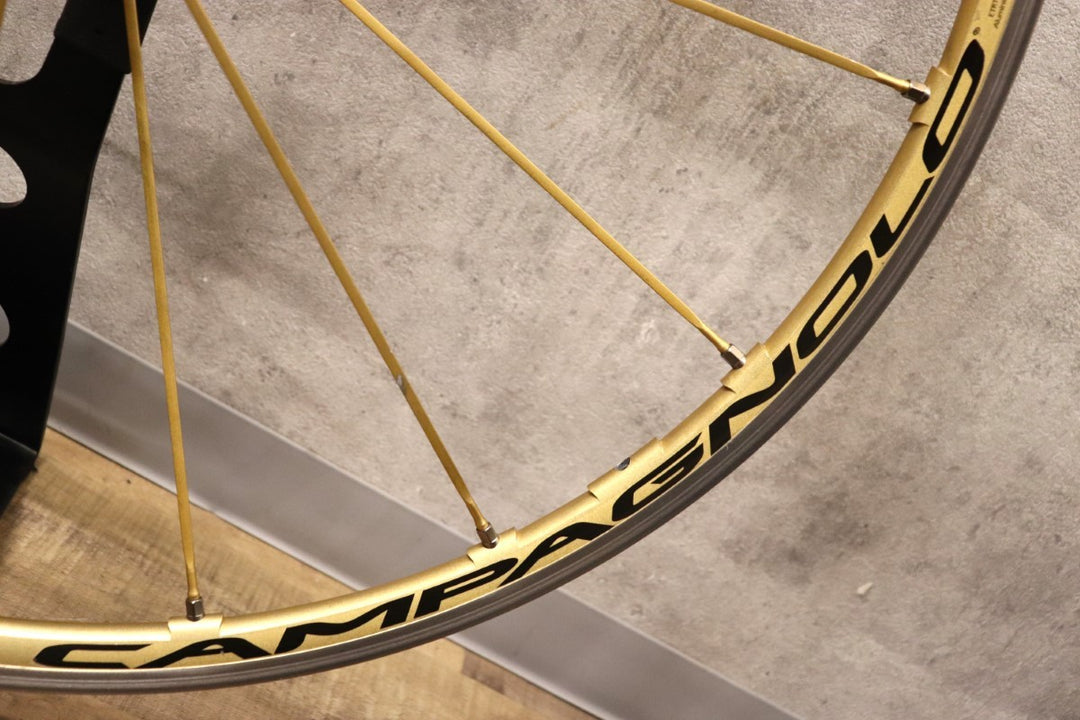 カンパニョーロ Campagnolo シャマルウルトラ SHAMAL ULTRA GOLD アルミ クリンチャー ホイールセット カンパ 12/11S ナローリム【さいたま浦和店】