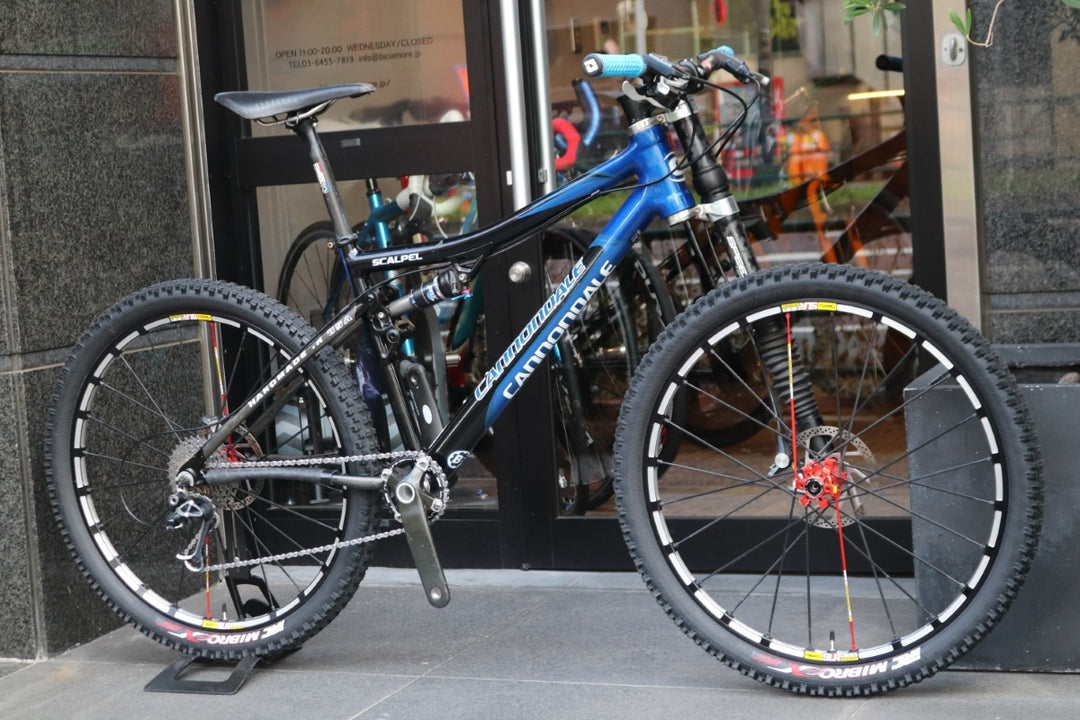 キャノンデール CANNONDALE スカルペル SCALPEL1 Mサイズ 2008モデル シマノ XTR 1×9S カーボン フルサスペンション MTB 【東京南麻布店】