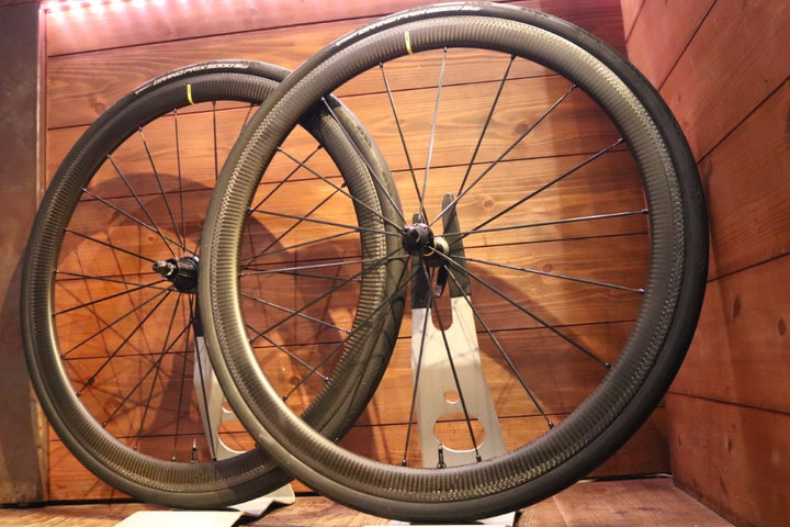 マヴィック MAVIC コスミック COSMIC SLR40 カーボン リムブレーキ チューブレス ホイールセット シマノ12/11S ワイドリム 19C 【東京南麻布店】