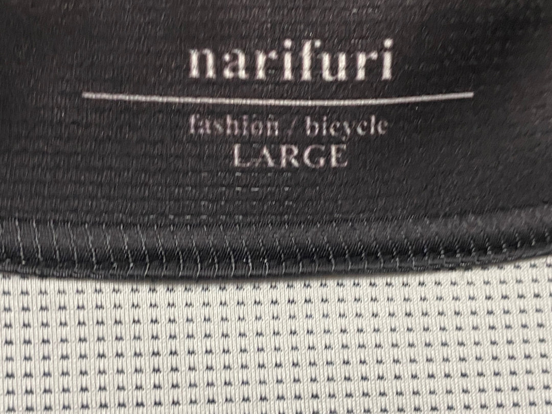 JW365 ナリフリ narifuri 半袖サイクルジャージ グレー e meters L