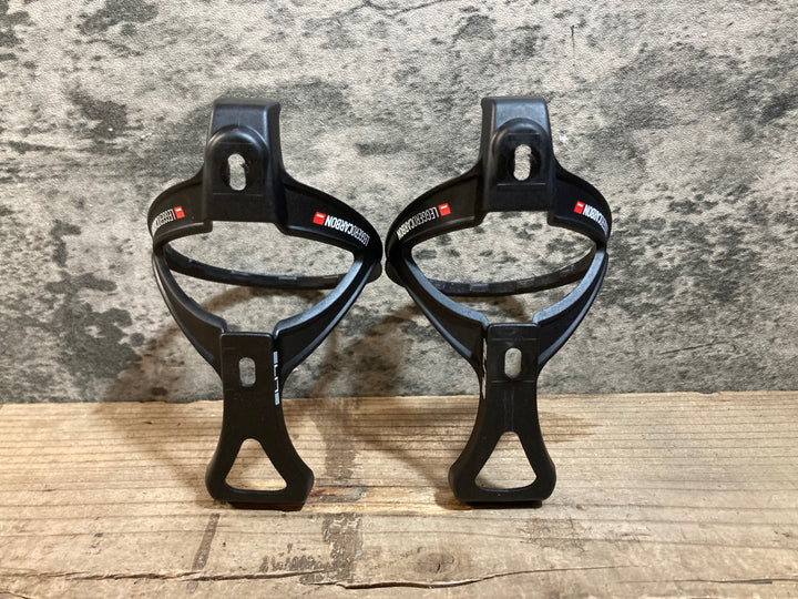 KF096 エリート ELITE Leggero カーボン ボトルケージ ブラック 2個セット