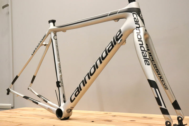 訳アリ キャノンデール CANNONDALE スーパーシックス エボ SUPERSIX EVO 2016モデル 48サイズ カーボン ロードバイク フレームセット 【仙台店】