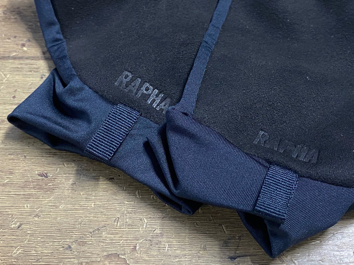 KB342 ラファ Rapha PRO TEAM MITTS 指切り グローブ 紺 黒 M