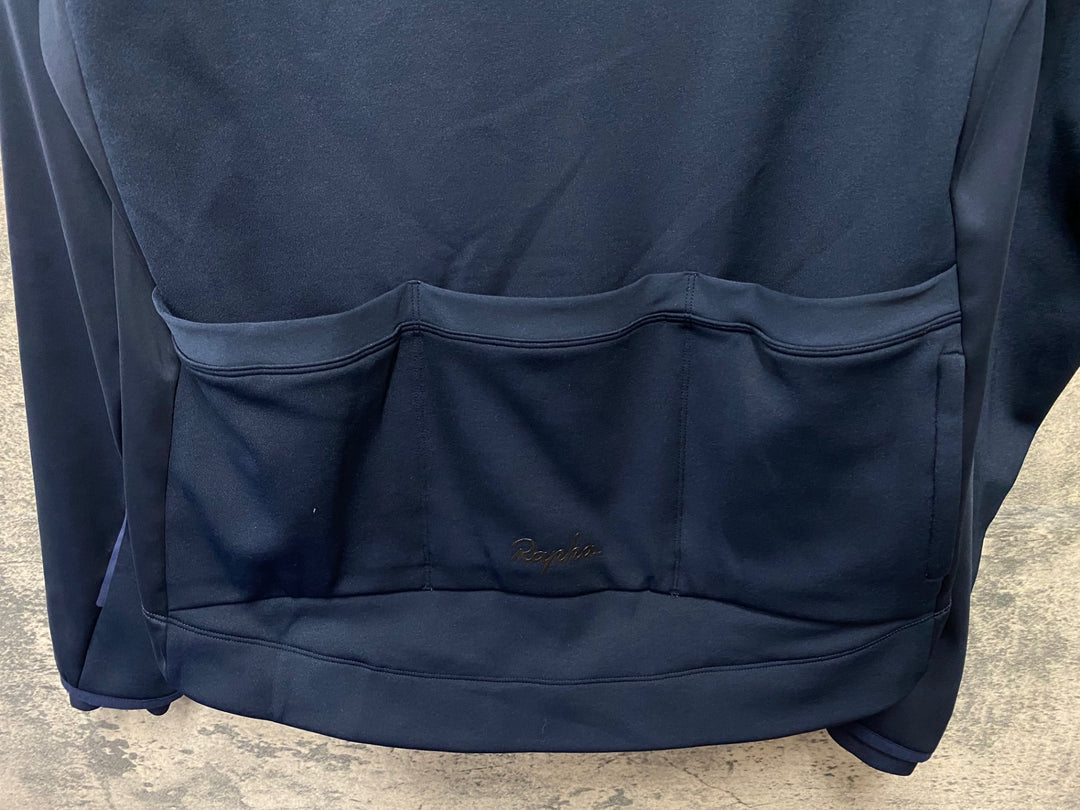 KD166 ラファ Rapha CORE WINTER JACKET 長袖 サイクルジャケット 紺 XL タグカット