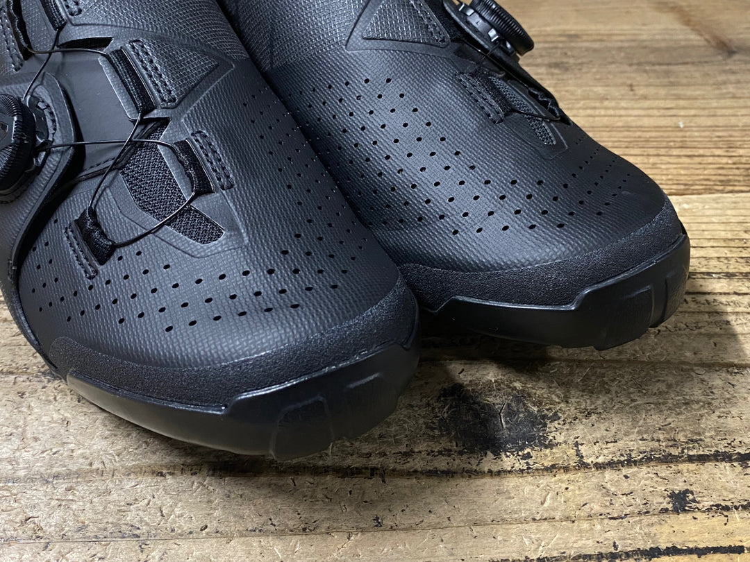 KJ341 シマノ SHIMANO XC3 SHXC300M ビンディングシューズ 黒 EU43