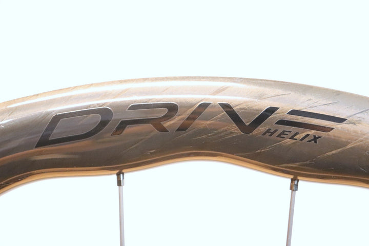 【訳あり】 エリートホイールズ ELITEWHEELS ドライブ ヘリックス DRIVE HELIX 46D CS カーボン チューブレスレディ ホイールセット シマノ11S/12S 【さいたま浦和店】