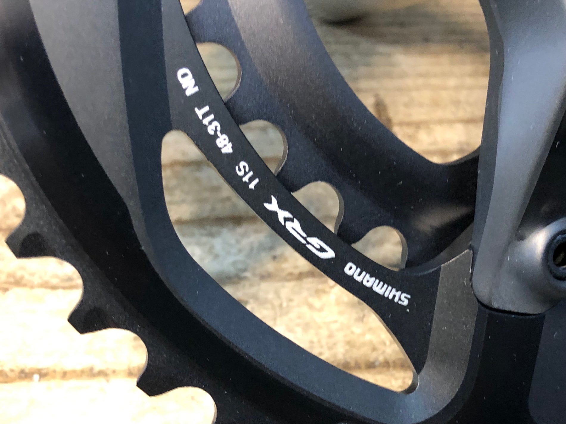 JR352 シマノ SHIMANO GRX FC-RX810-2 クランクセット 48/31T 172.5mm