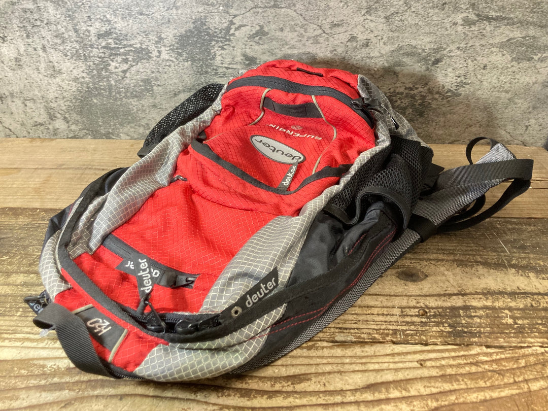 JR175 ドイター deuter SUPER BIKE S リュックサック バックパック 黒赤
