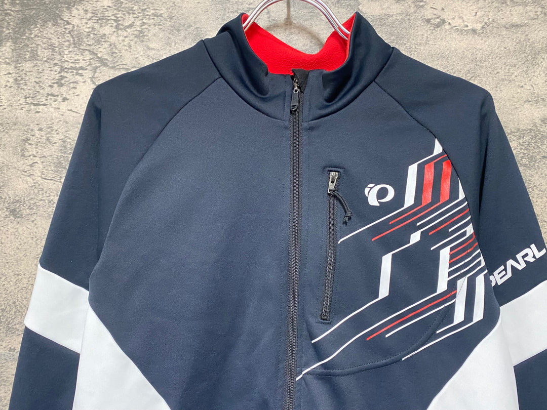 KJ190 パールイズミ PEARL iZUMi 長袖 サイクルジャケット 黒 L 裏起毛